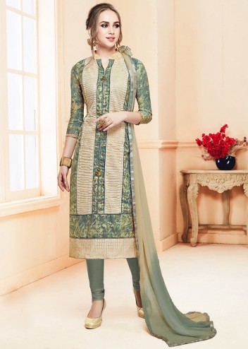 Designer Cotton Salwar Suit 