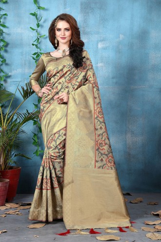 Exclusive Designer Banarasi Silk Saree
