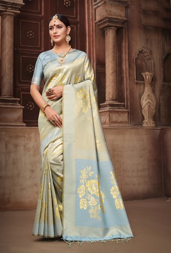 Designer Banarasi Kanjivaram Silk Saree