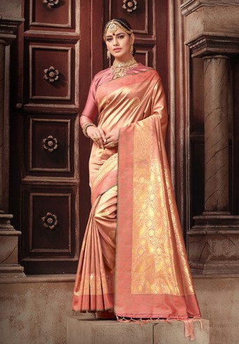 Designer Banarasi Kanjivaram Silk Saree