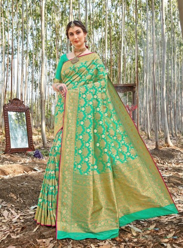Designer Classic Wear Uppada Silk Saree