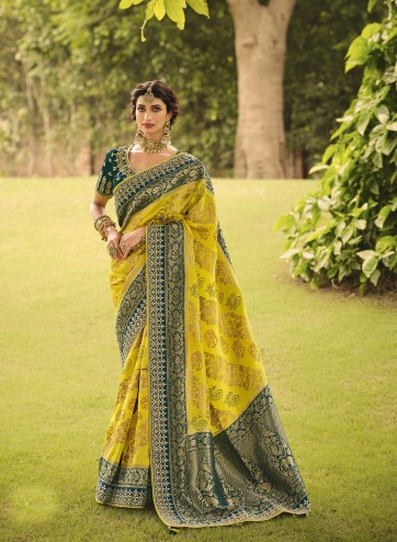 Designer Traditional Wear Pure Dola Silk Saree