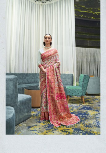 Latest Designer Party Wear Silk Saree