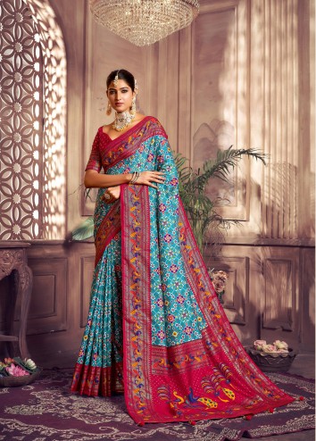 Traditional Function Wear Tusser Dola Silk Saree Collection