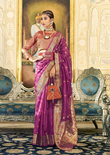 Traditional Function Wear Soft Organza Silk Saree Collection