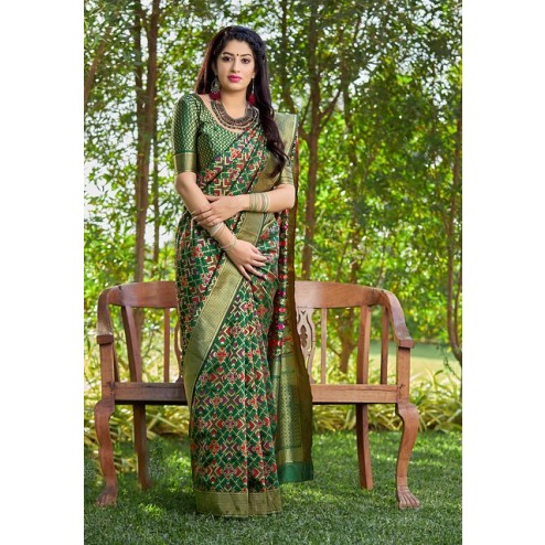 Classic Designer Banarasi Silk Saree