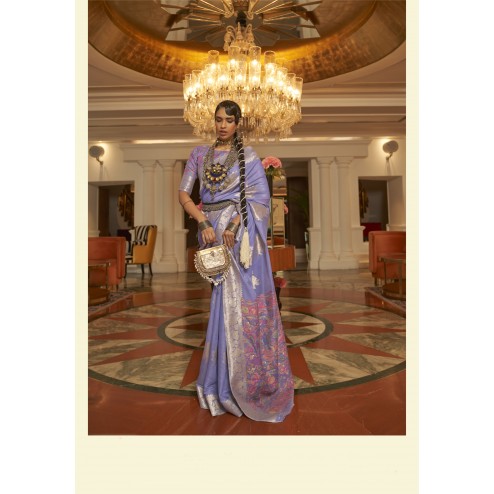 Latest Designer Party Wear Modal Silk Saree