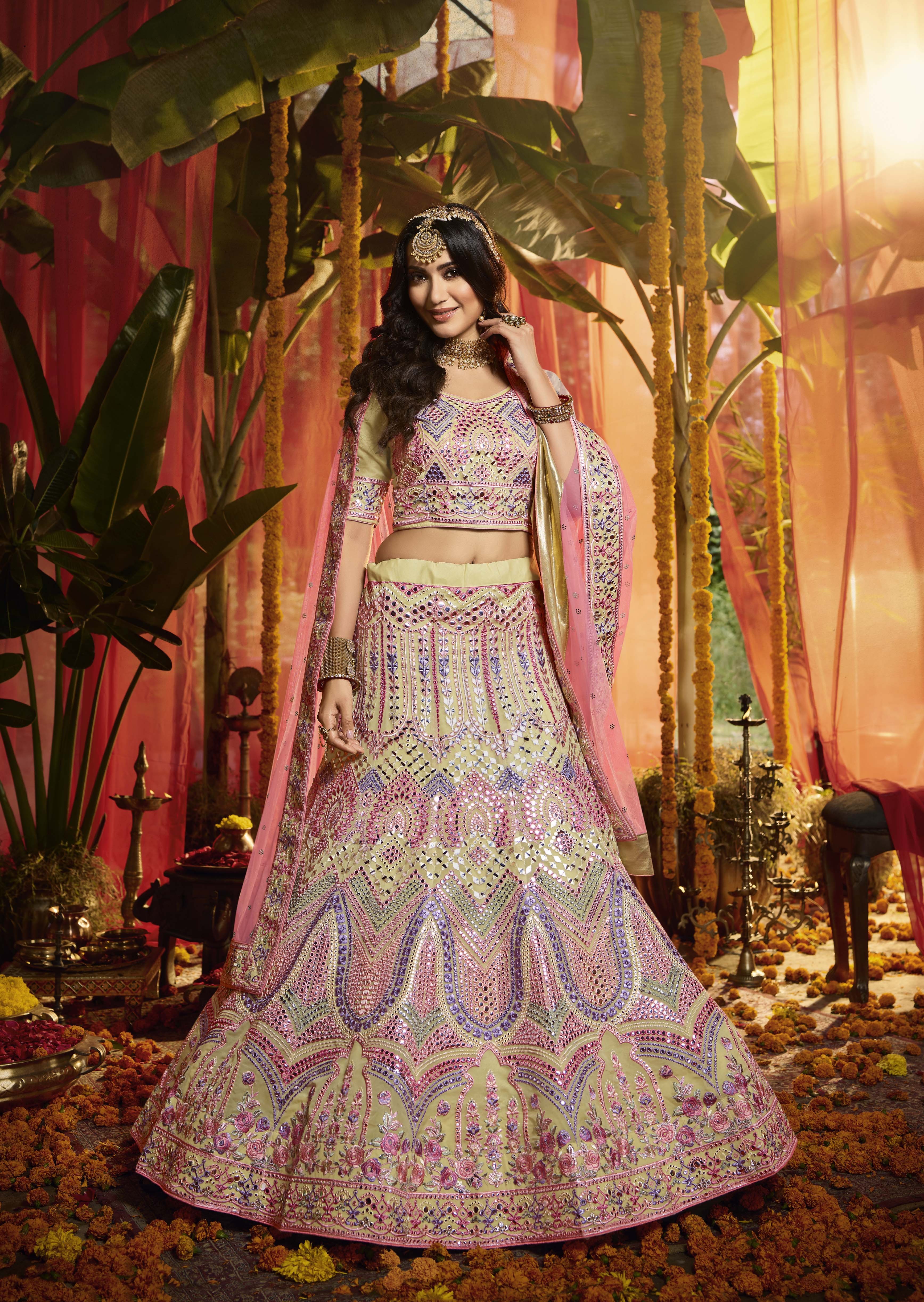 Shop Bridal Lehenga Choli Online | Dressline Fashion