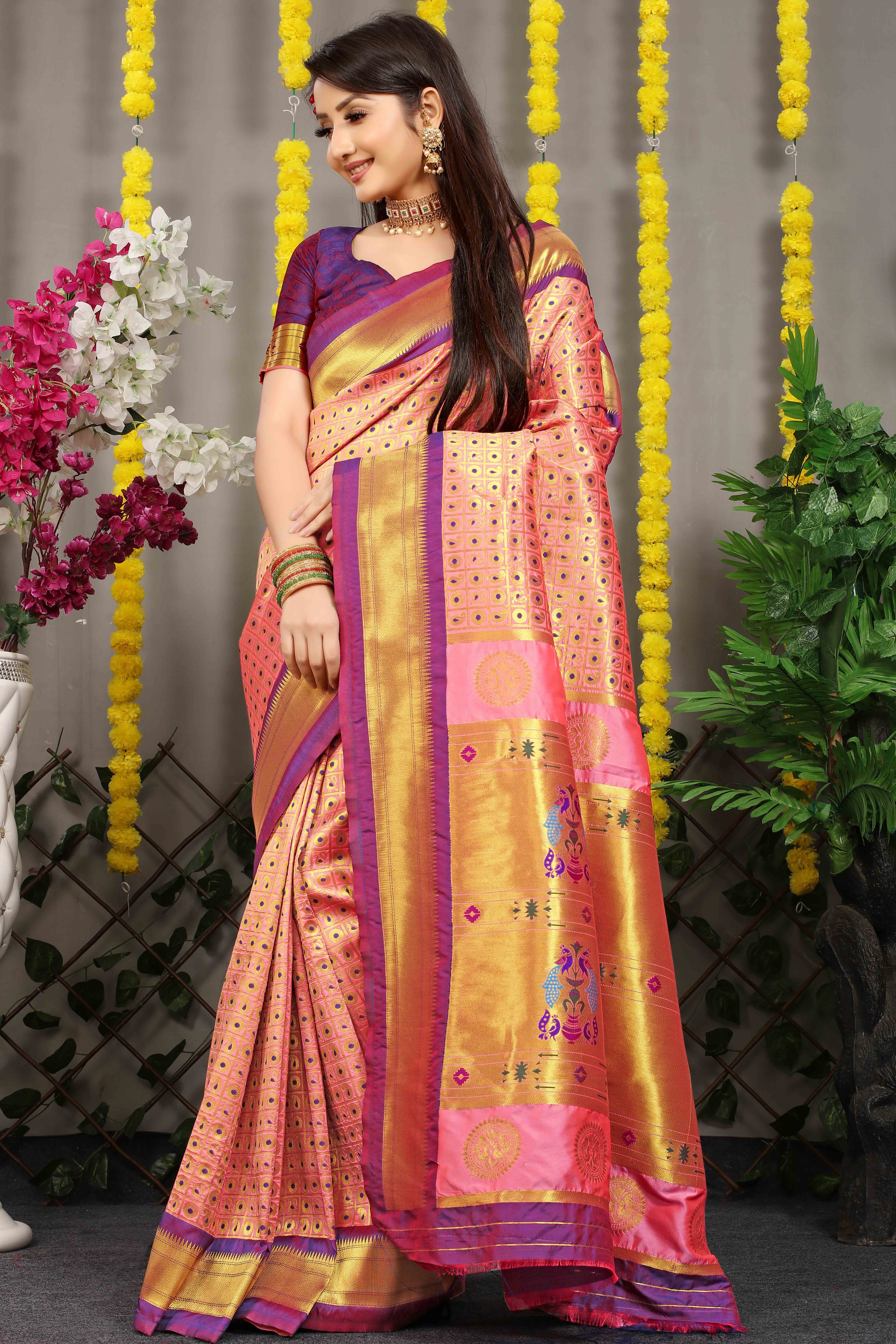 6 m (with blouse piece) Wedding Ladies Designer Banarasi Silk Saree at Rs  2050 in Jodhpur