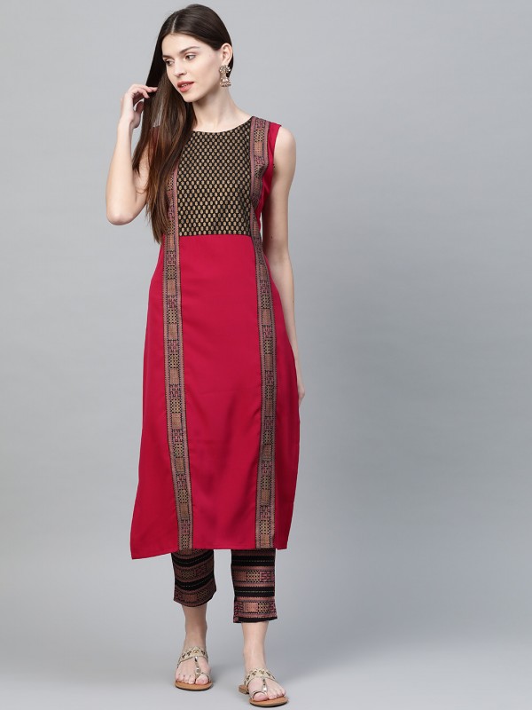 Buy online Women Green Round Neck Straight Kurti from Kurta Kurtis for  Women by Showoff for ₹710 at 65% off | 2024 Limeroad.com