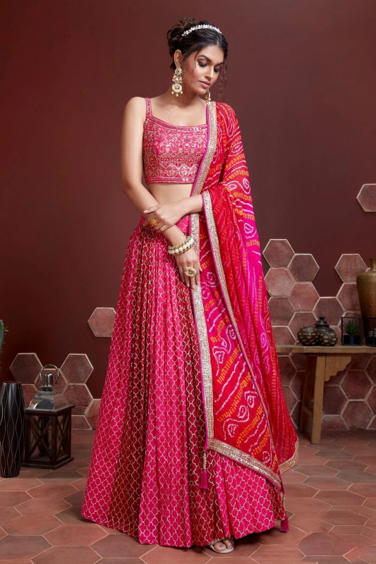Buy Amrita Rao Pink Net Bollywood Replica Lehenga online | Looksgud.in